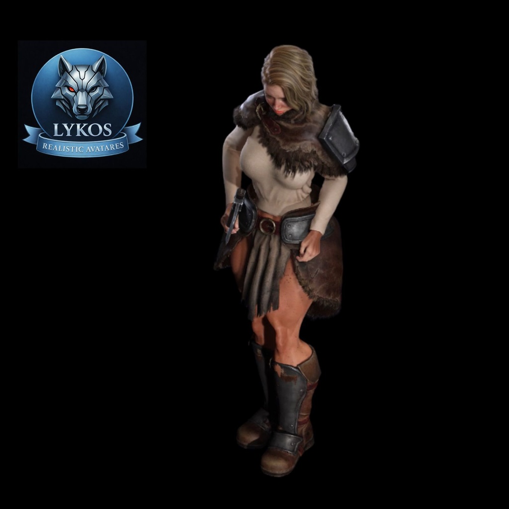 Helena – Warrior of the Past | Realistic Human 3D Avatar