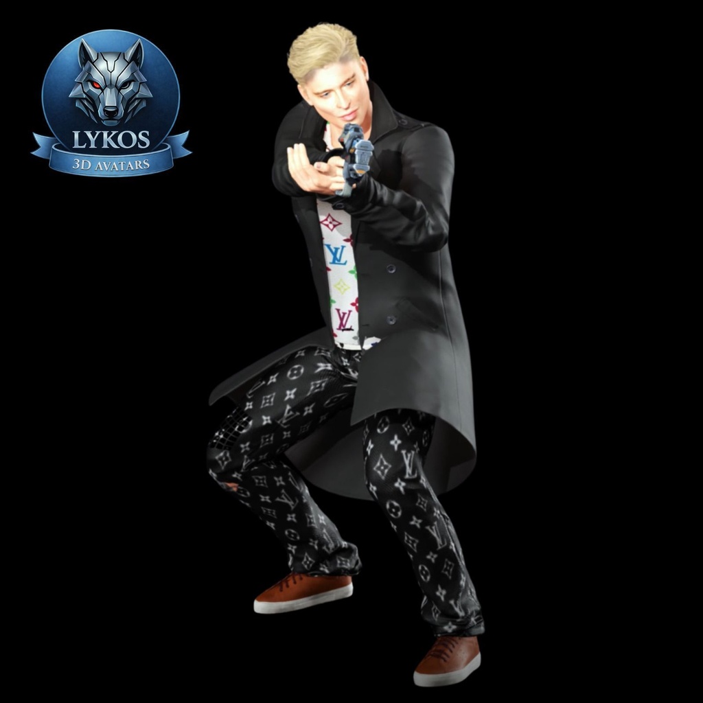 🕶 Lucas Ward – Federal Agent | Hyper-Realistic 3D Avatar