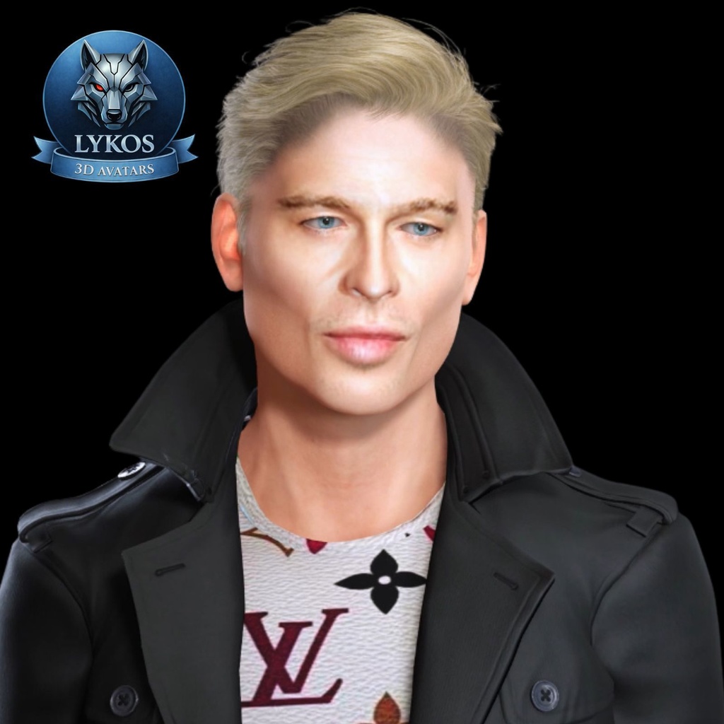 🕶 Lucas Ward – Federal Agent | Hyper-Realistic 3D Avatar
