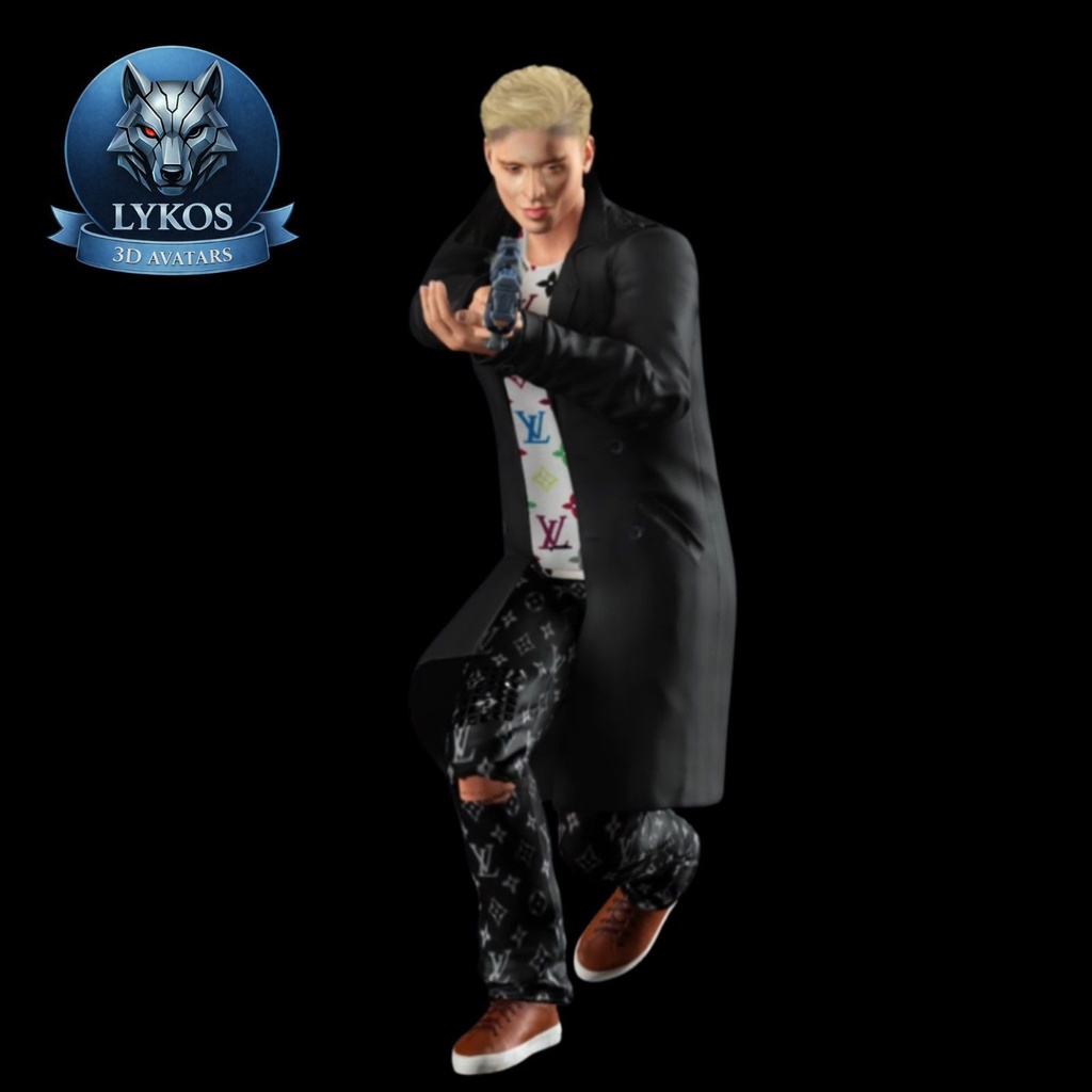 🕶 Lucas Ward – Federal Agent | Hyper-Realistic 3D Avatar
