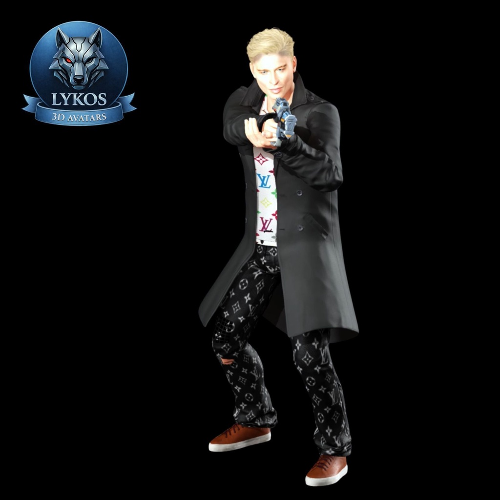 🕶 Lucas Ward – Federal Agent | Hyper-Realistic 3D Avatar