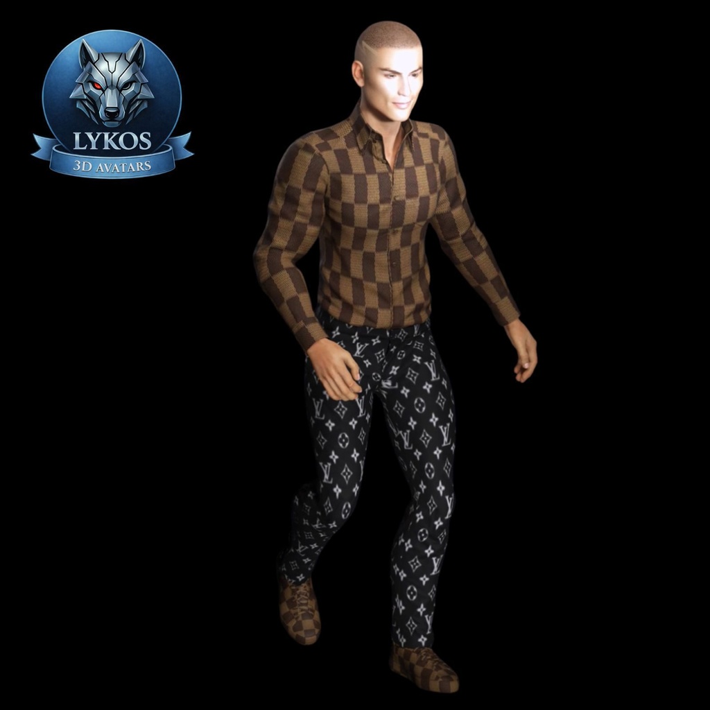 🧍♂️ Daniel Carter – Realistic 3D Human Avatar