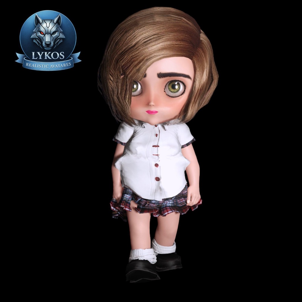 ⭐ Little Astra – Anime Baby High-Quality Anime Baby 3D Avatar | UNITY PACKAGE | VRChat & Unity Ready