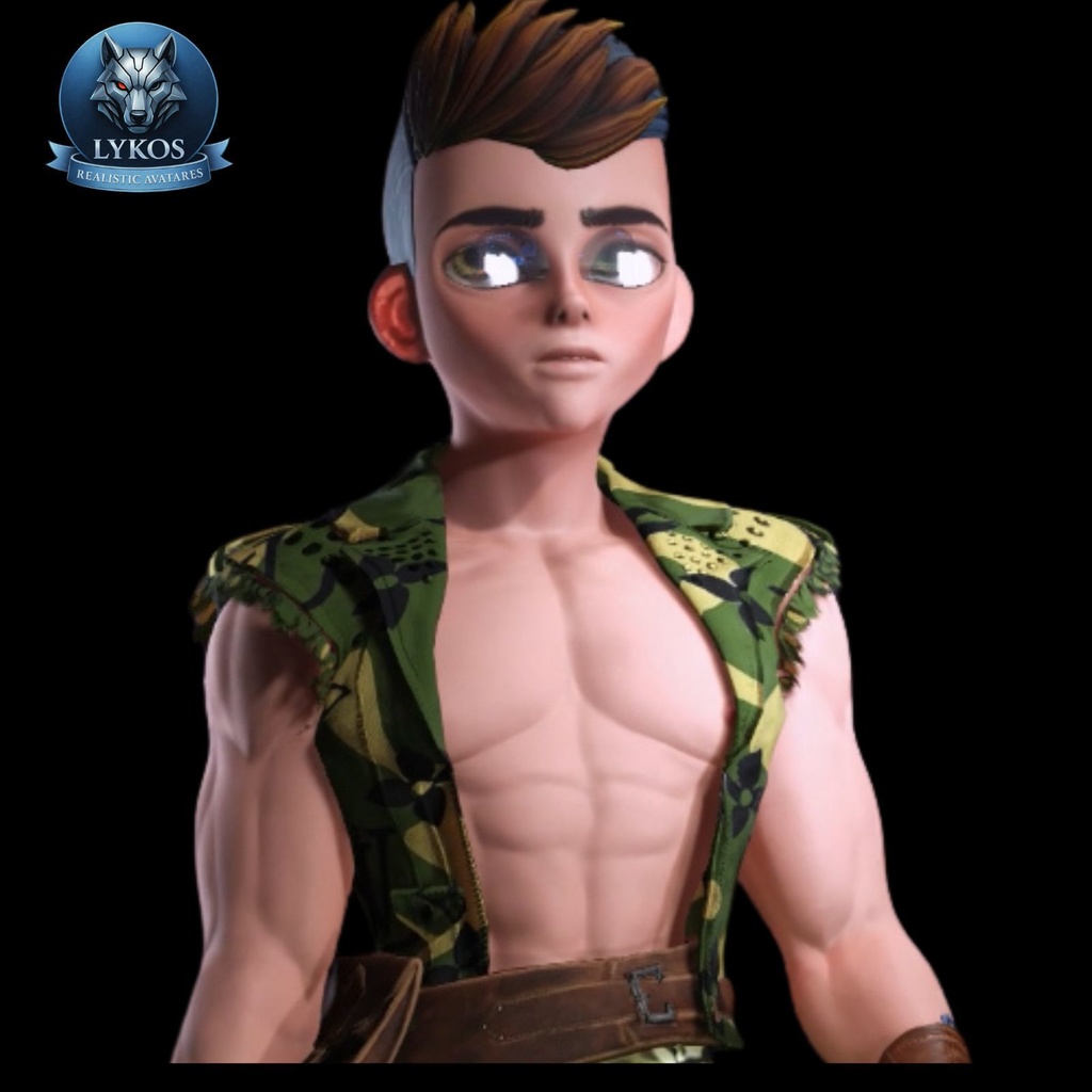 Avatar Soldado – Stylized Combat Character (VRChat | Unity Package)