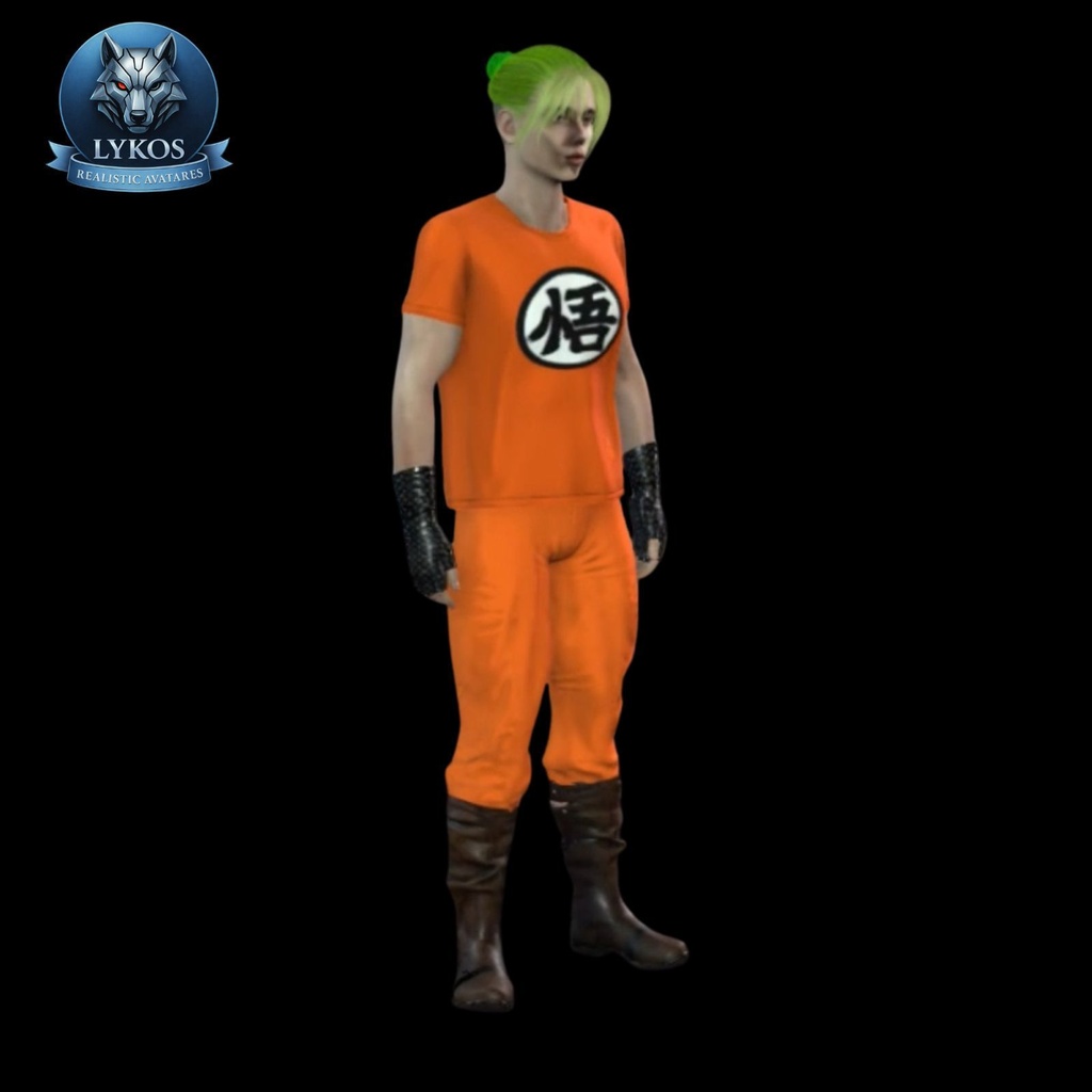 👑 Akira Kurohane — Luxury Warrior Edition (Orange)