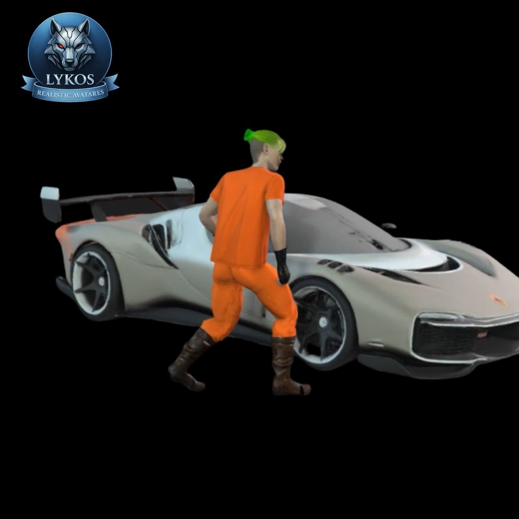 👑 Akira Kurohane — Luxury Warrior Edition (Orange)