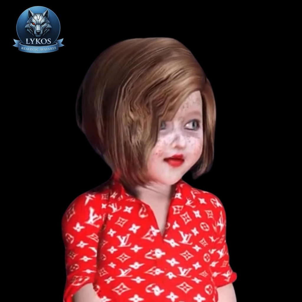 👶✨ Luna Aurora 2 – Realistic Baby Avatar (VRChat | Unity Package)