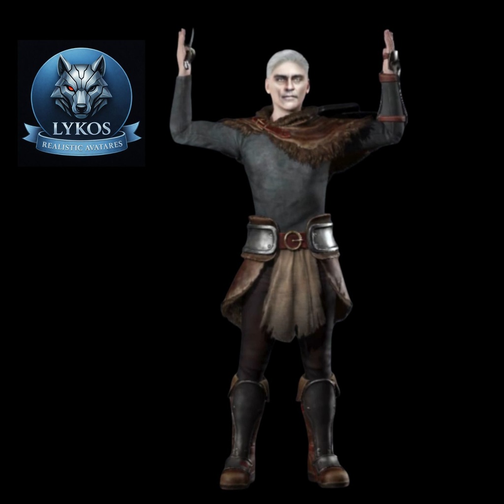 🛡️ John Robert – American Gladiator ✨ Realistic Combat Avatar (VRChat | Unity Package)