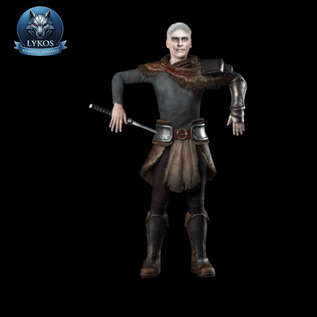 🛡️ John Robert – American Gladiator ✨ Realistic Combat Avatar (VRChat | Unity Package)