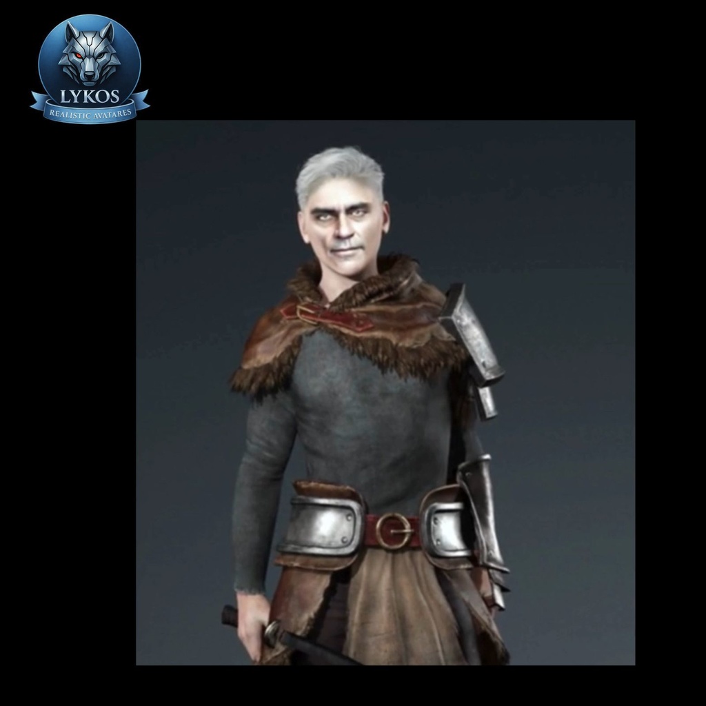 🛡️ John Robert – American Gladiator  ✨ Realistic Combat Avatar (VRChat | Unity Package)