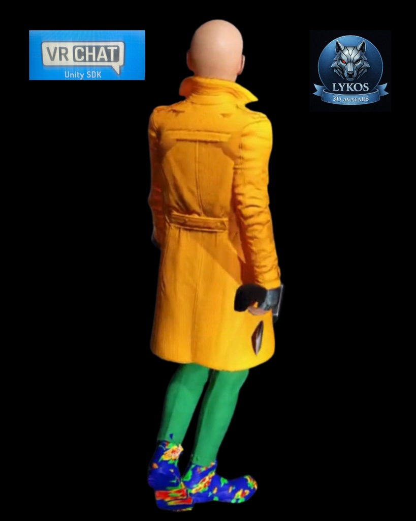 🩸 Ezekiel Crowe – The Laughing Executioner ✨ Realistic Horror Combat Avatar (VRChat | Unity Package)