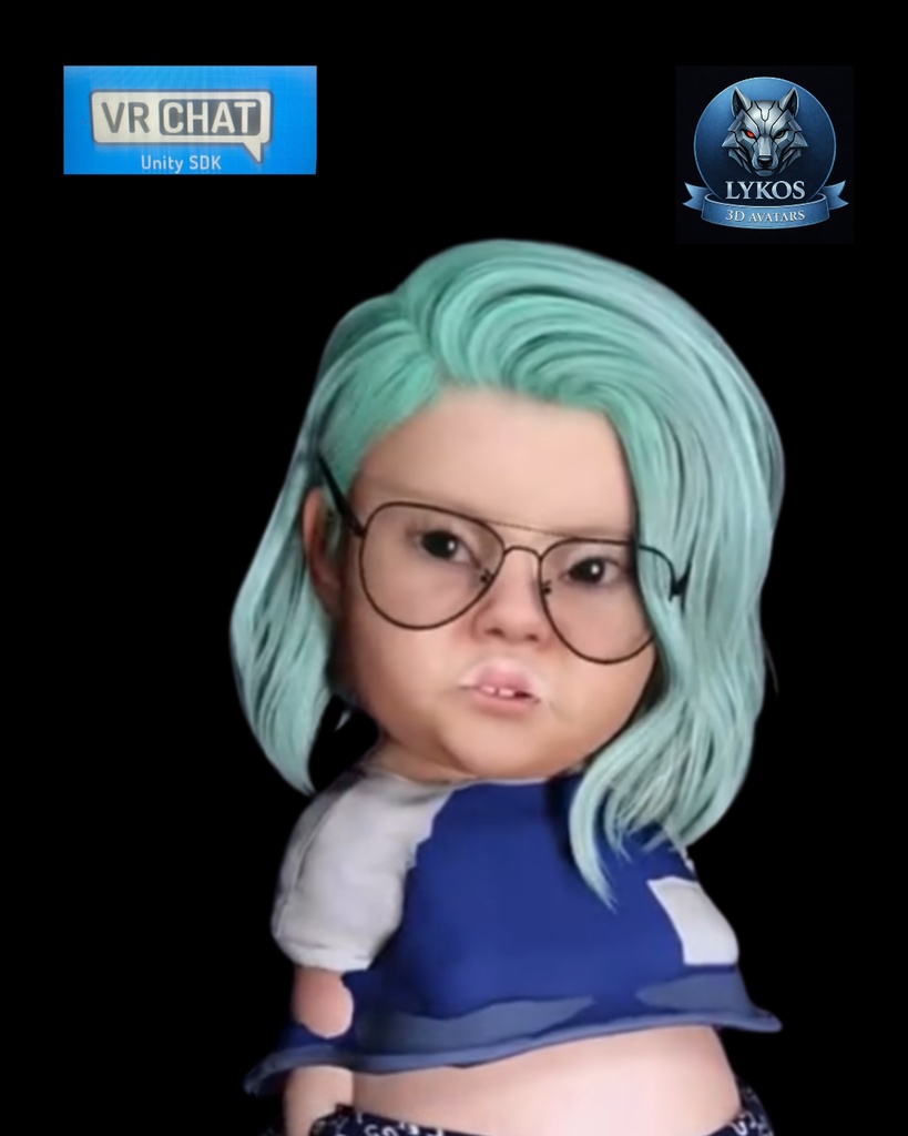 👶🔥 Akari Kurohana – Stylized Realistic Baby Avatar