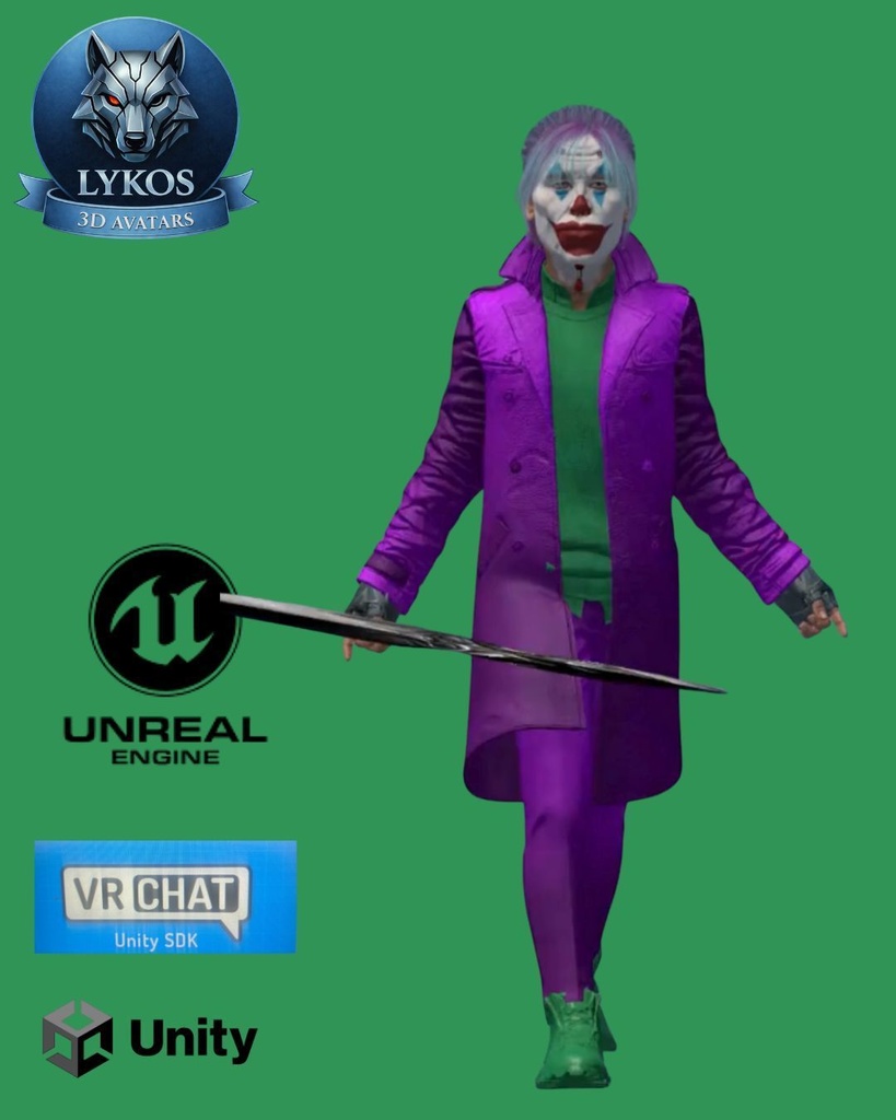 ๐คก๐ช Freddy โ Assassin Clown ๐ Luxury Edition ๐ฎ (Unreal Engine | Unity | VRChat)