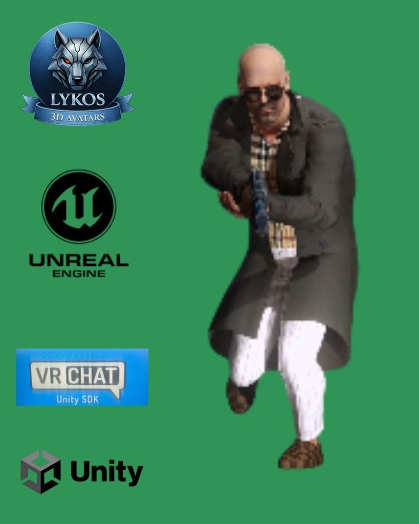 💣🔥 Jonny Explosive — Mercenary Edition 🎮 (Unreal Engine | Unity | VRChat)