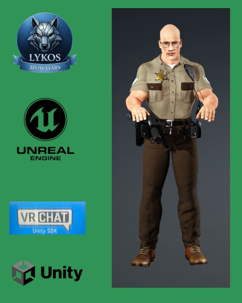 💎🔥 Sheriff Mason Crowe — Texas Law Edition ⭐🤠 🎮 (Unreal Engine | Unity | VRChat)