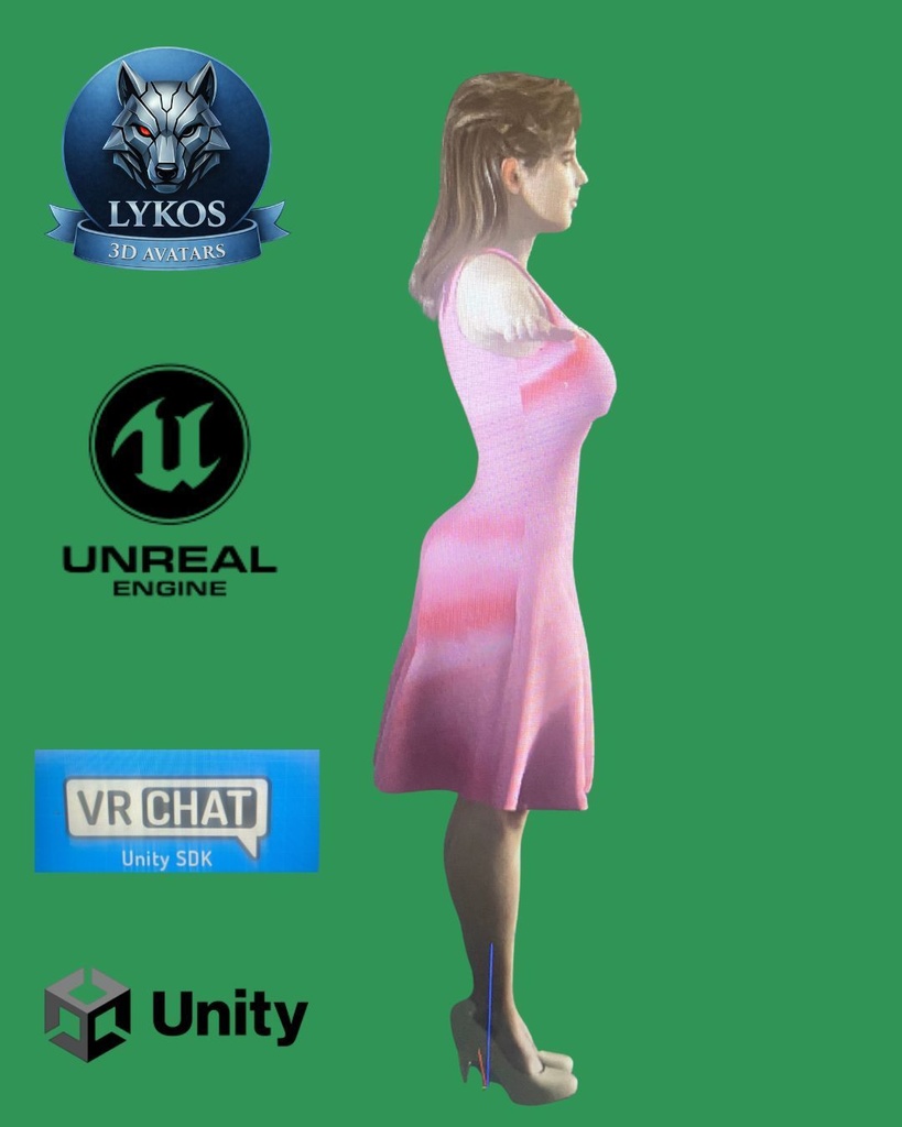 🎬✨ Sofia Moretti — Premium Version 🎮 Unreal Engine | Unity | VRChat