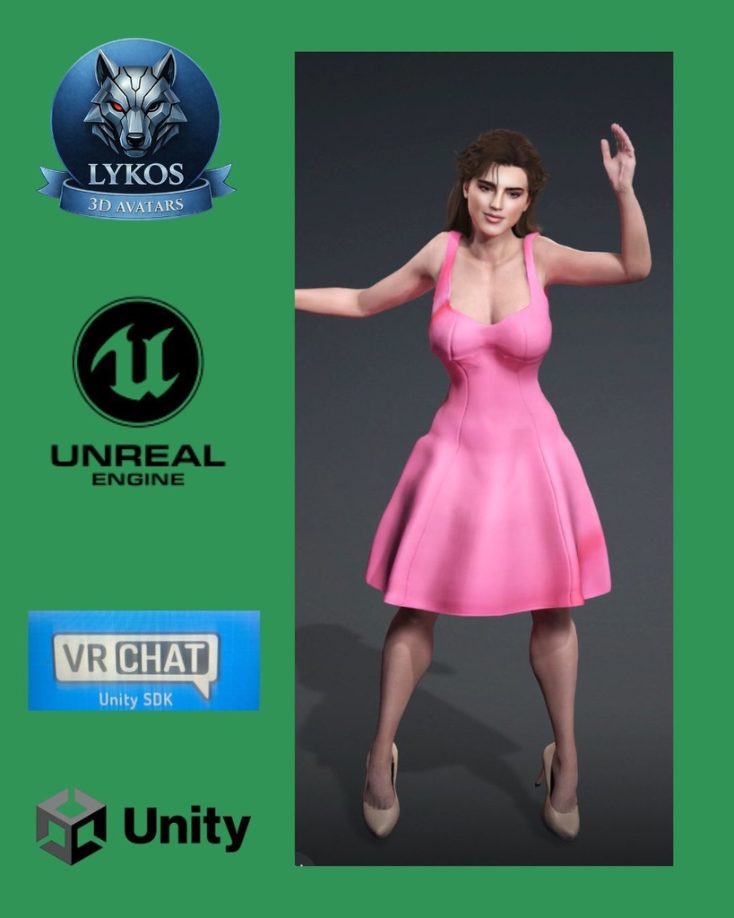 🎬✨ Sofia Moretti — Premium Version 🎮 Unreal Engine | Unity | VRChat