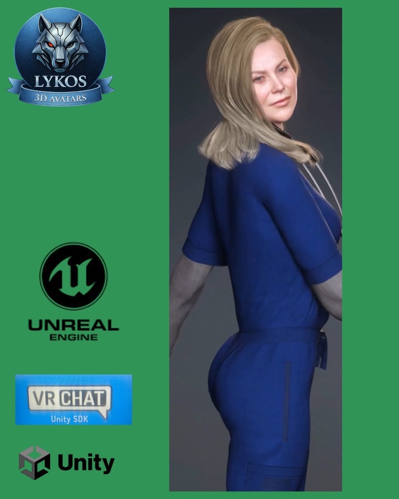 ๐งธ๐ฉบ๐ Dr. Mary Greys โ New York Pediatrics Edition (Premium Pediatrician Avatar) ๐ฎ Unreal Engine | Unity | VRChat