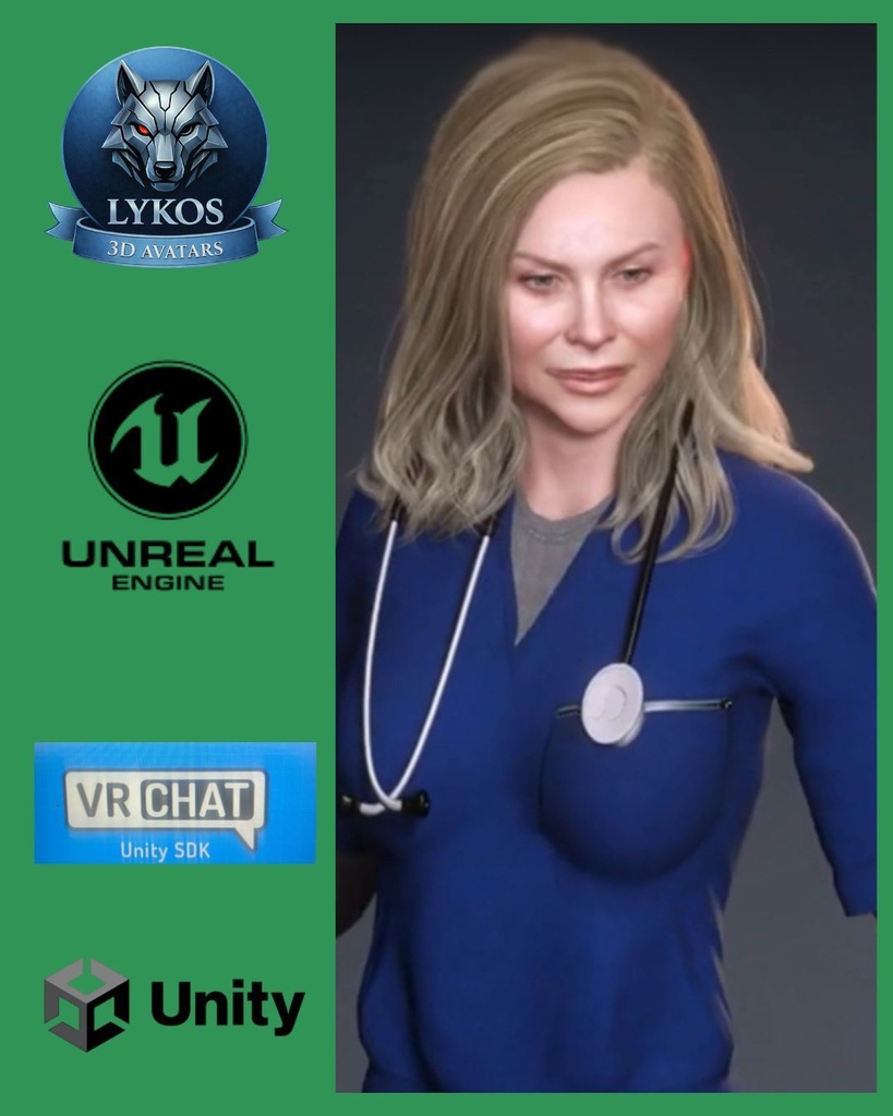 ๐งธ๐ฉบ๐ Dr. Mary Greys โ New York Pediatrics Edition (Premium Pediatrician Avatar) ๐ฎ Unreal Engine | Unity | VRChat