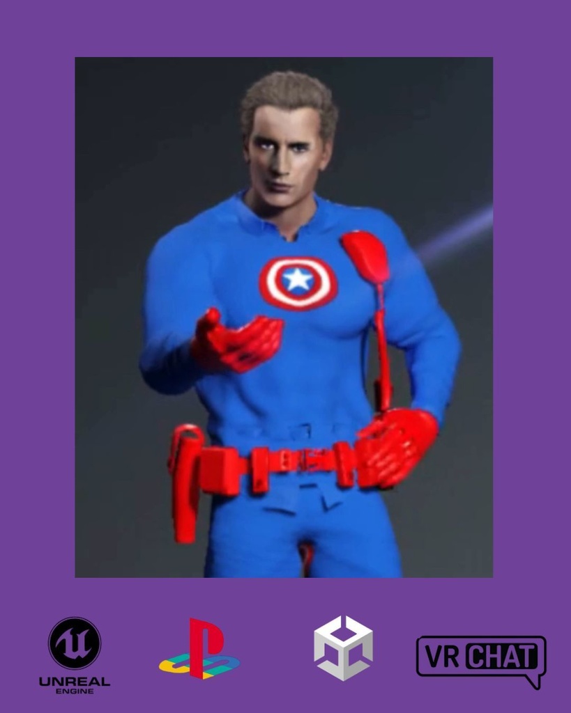 🛡️🔥 Major Vanguard — Liberty Protocol  🎮 (Unreal Engine | Unity | VRChat)