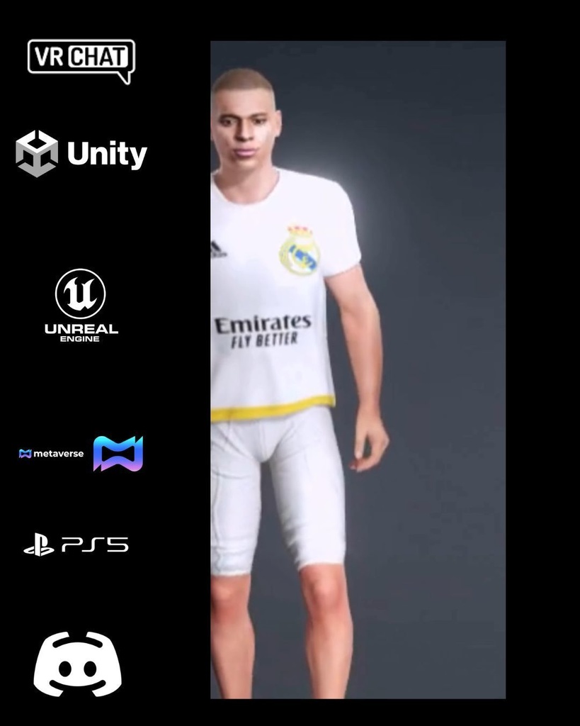โฝ๐ฅ Rafael Torres โ Elite Football 3D Athlete ๐ฎ Game Ready | VR Ready | Metaverse Ready