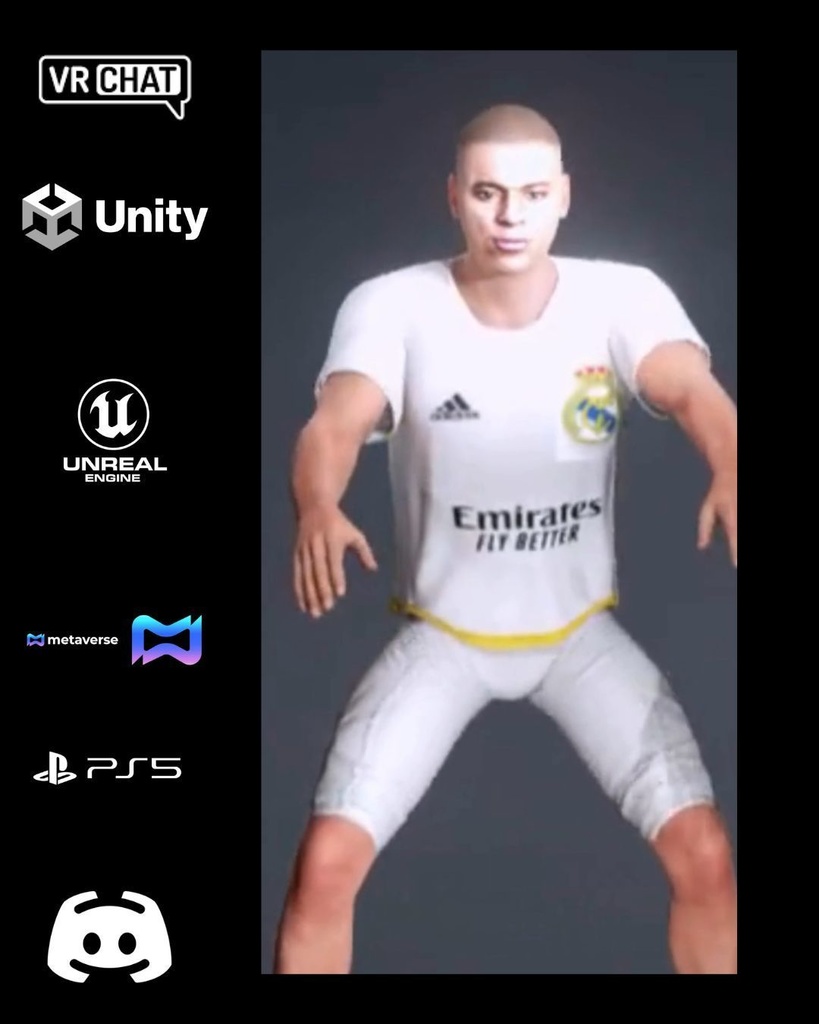 โฝ๐ฅ Rafael Torres โ Elite Football 3D Athlete ๐ฎ Game Ready | VR Ready | Metaverse Ready