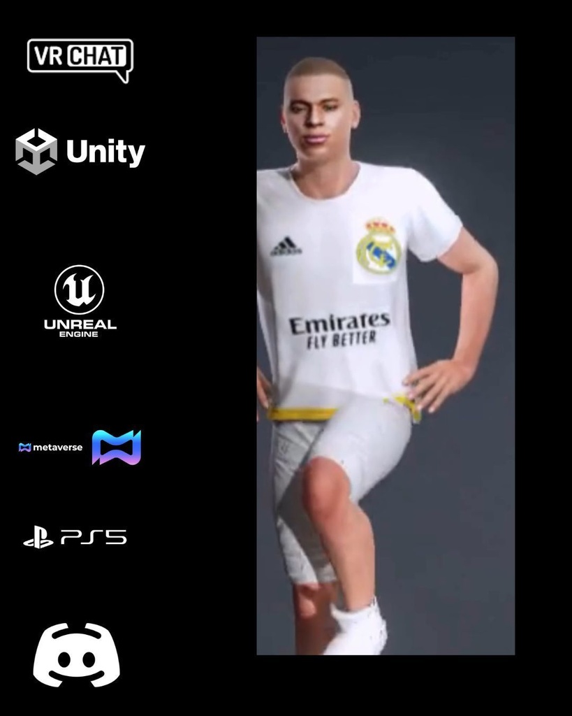 โฝ๐ฅ Rafael Torres โ Elite Football 3D Athlete ๐ฎ Game Ready | VR Ready | Metaverse Ready
