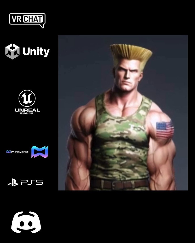 💪🔥🇺🇸 Major Jack “Iron Hawk” Maddox — Elite Tactical Soldier Avatar (Premium VR Character) 🎮 VRChat | Unity | Unreal Engine | Metaverse Ready