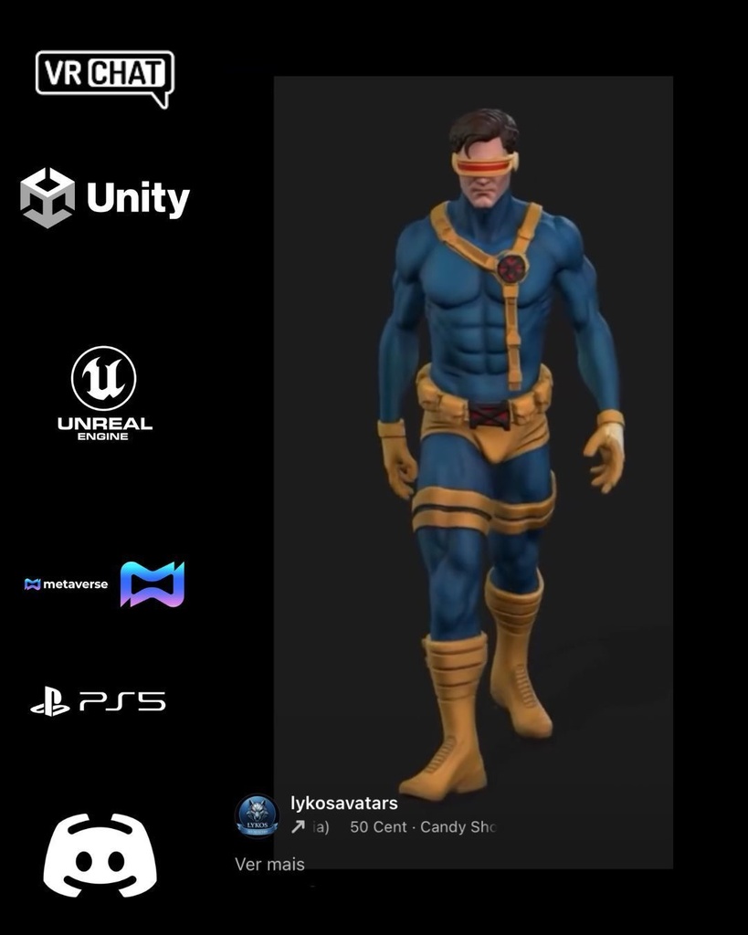 🟥👁 Crimson Sentinel — Elite Tactical Mutant (Premium Male Avatar) 🎮 VRChat | Unity | Unreal Engine | Metaverse Ready