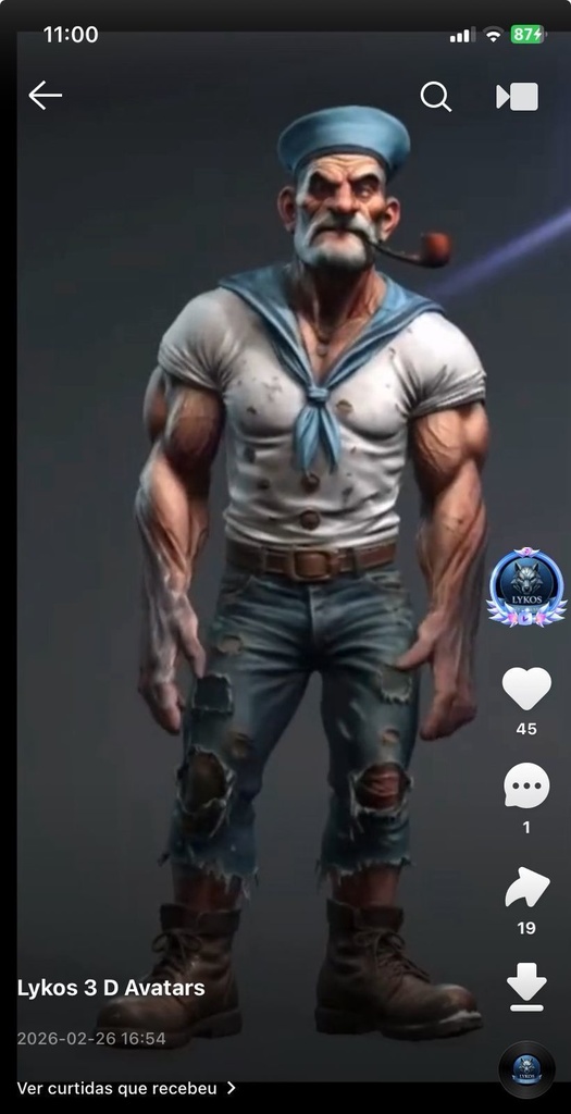 โ๐ช Captain Ironbeard โ Elite Sailor Brawler (Premium Male Avatar) ๐ฎ VRChat | Unity | Unreal Engine | Metaverse Ready