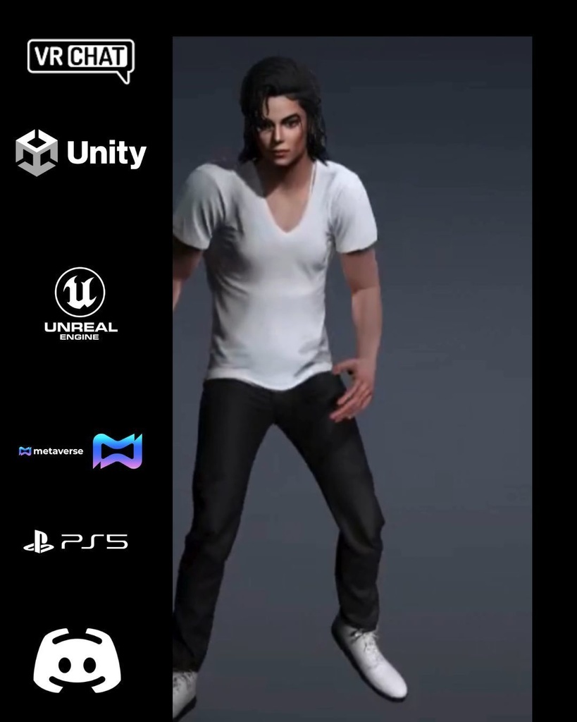 🕶️🔥 Noir Pulse — Urban Icon Avatar (Premium Character) 🎮 VRChat | Unity | Unreal Engine | Metaverse Ready