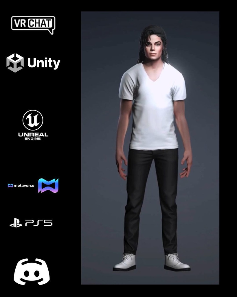 🕶️🔥 Noir Pulse — Urban Icon Avatar (Premium Character)  🎮 VRChat | Unity | Unreal Engine | Metaverse Ready