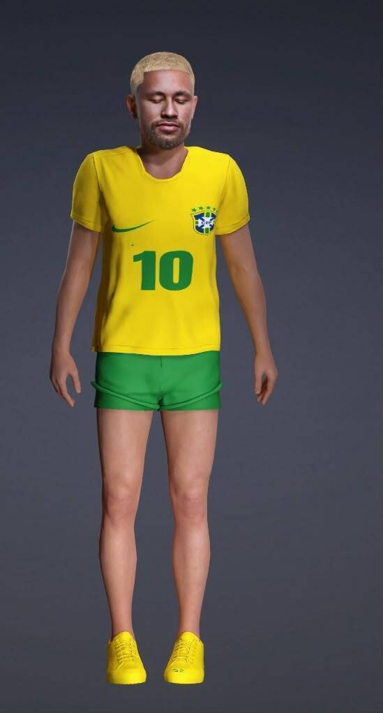 # ⚽ Rafael Silva – Football Superstar ### 🏆 Hyper-Realistic 3D Football Avatar (Unity Package | VRChat Ready)