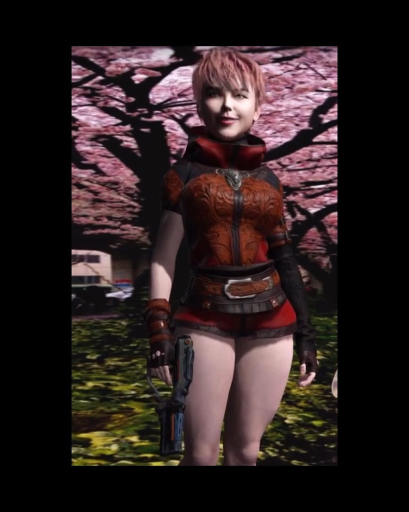 🌸 Crimson Sakura – Elite Operative 🎮 Avatar Feminino 3D Hiper Realista com Sistema Completo de Animações (Pacote Unity | Compatível com VRChat)