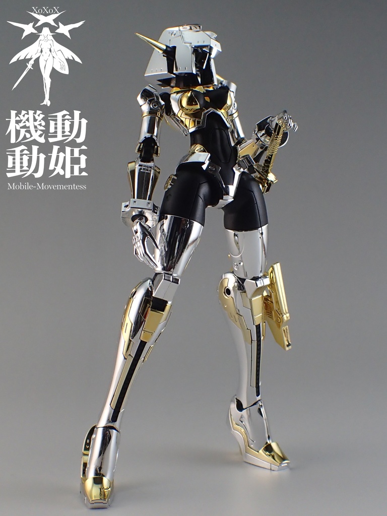 1/144スケール・プラモデルキット 機動動姫MoMo【メタルコーティングバージョン】