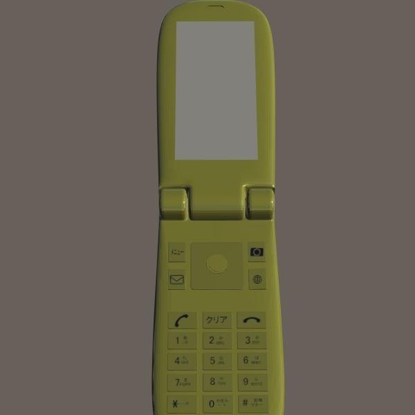 [Unity向け]ガラケー(折り畳み携帯電話)