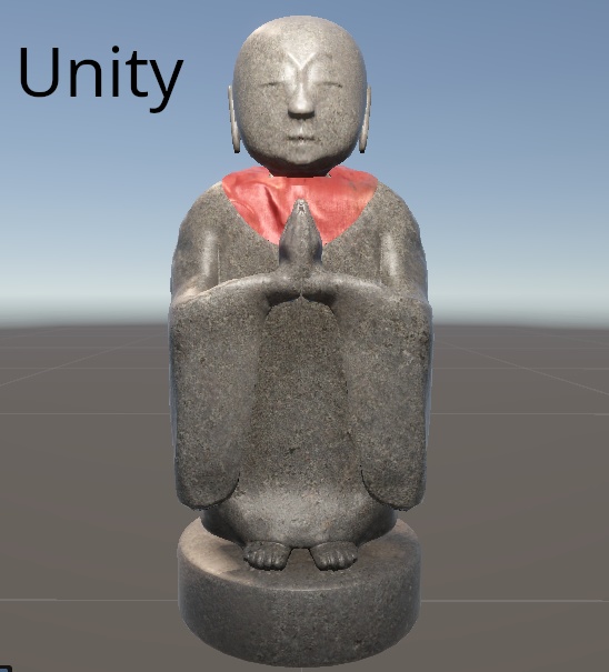 【Unity・UE5】お地蔵さん
