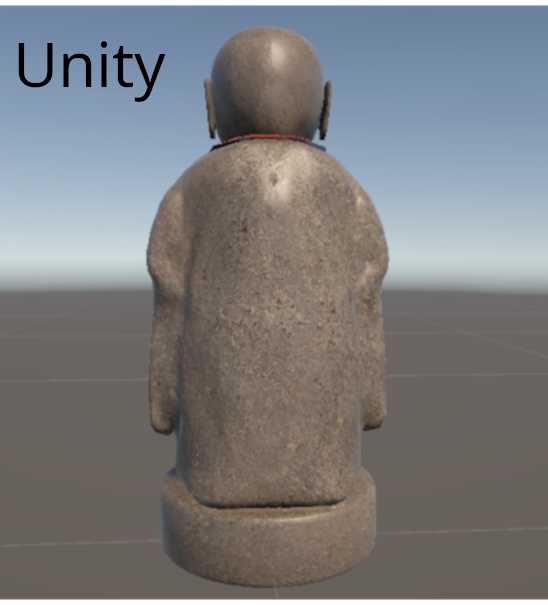 【Unity・UE5】お地蔵さん