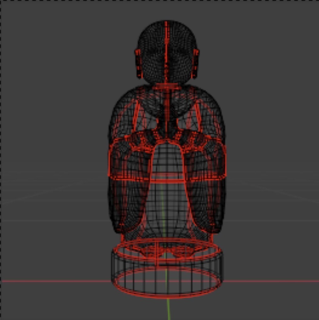 【Unity(URP)・UE5】お地蔵さん