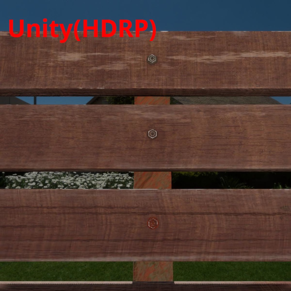 【Unity・UE5】長椅子