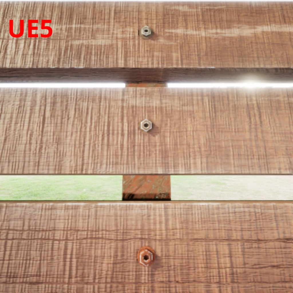 【Unity・UE5】長椅子