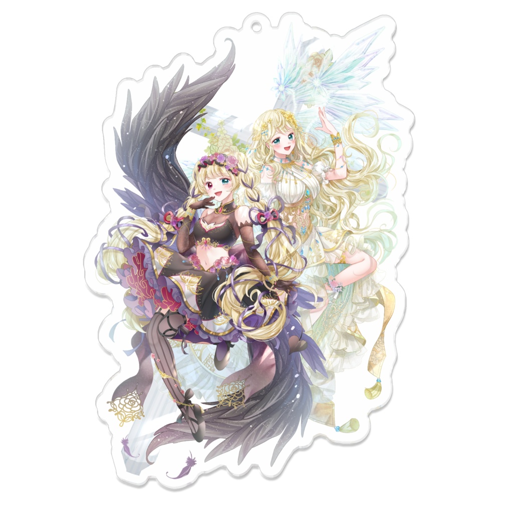 天悪立ち絵　アクリルキーホルダー