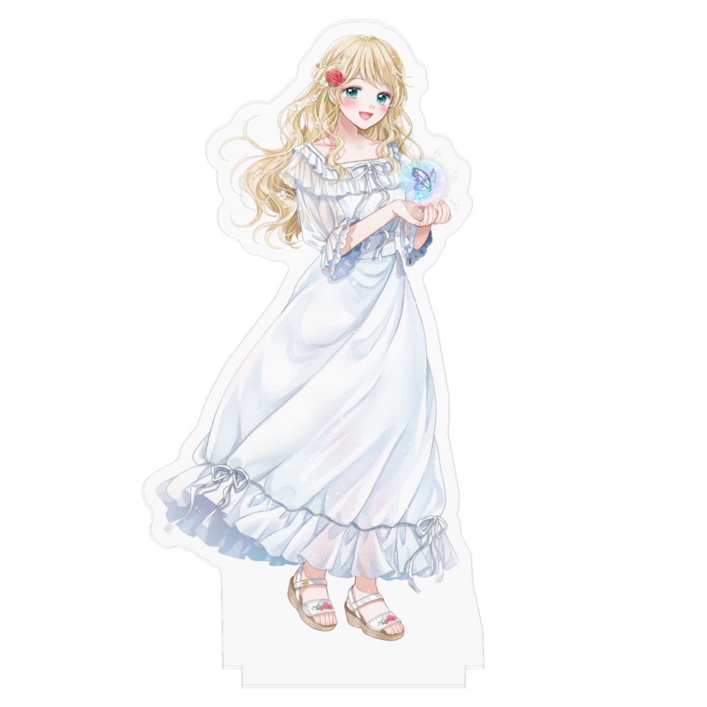 蝶々立ち絵 アクリルフィギュア