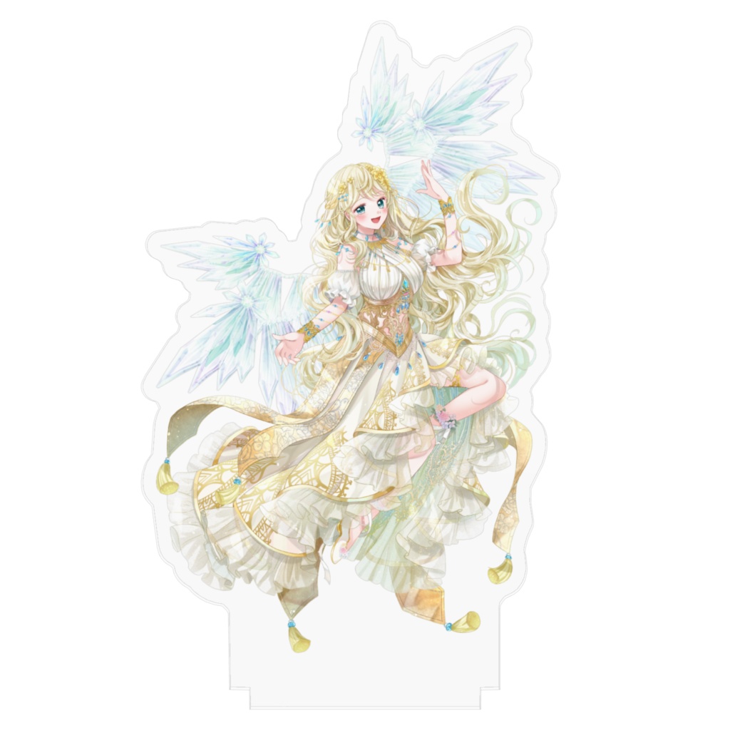 女神立ち絵 アクリルフィギュア