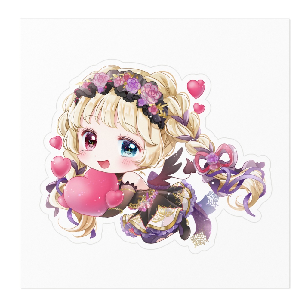 悪魔立ち絵SD ステッカー