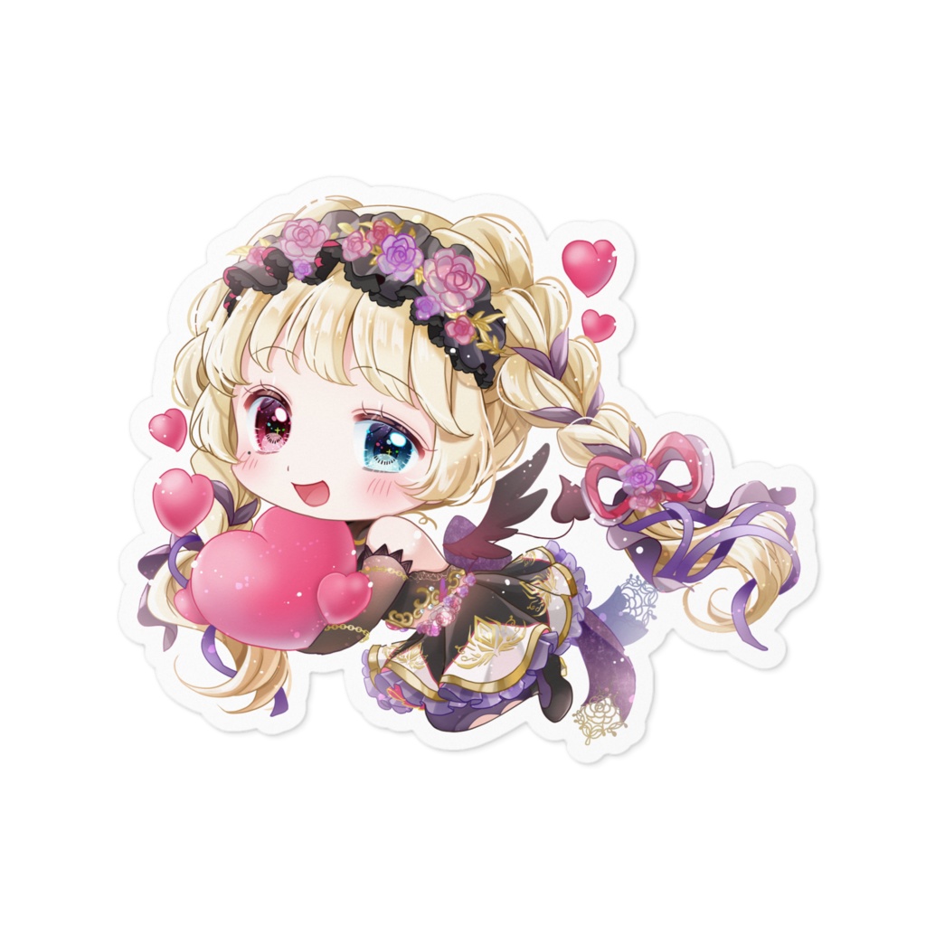 悪魔立ち絵SD ステッカー