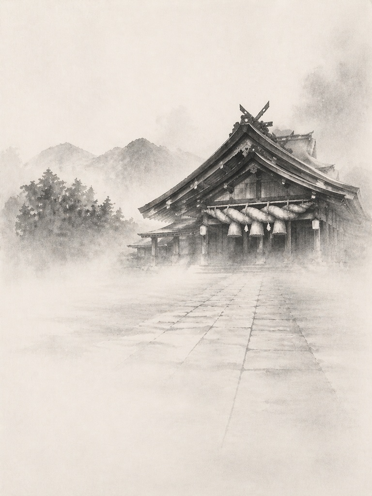 出雲大社 ― 静寂の三景 : Izumo Taisha — Three Scenes of Silence