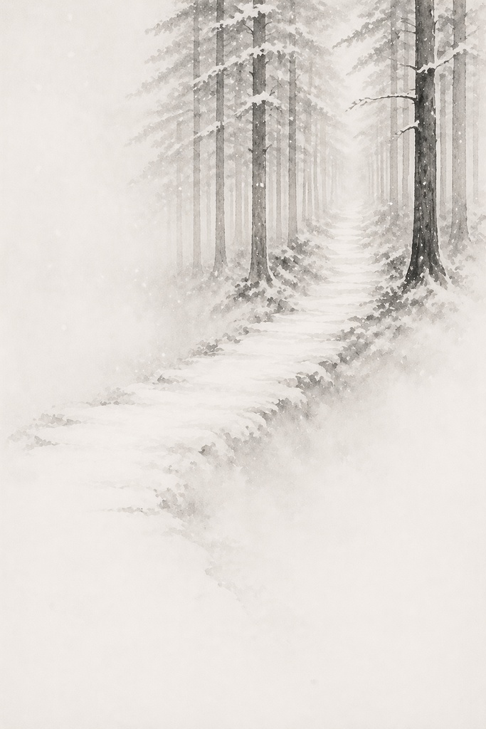 静寂の巡礼 ― 熊野古道 水墨三景 / Pilgrimage of Silence — Kumano Kodo Sumi-e Trilogy
