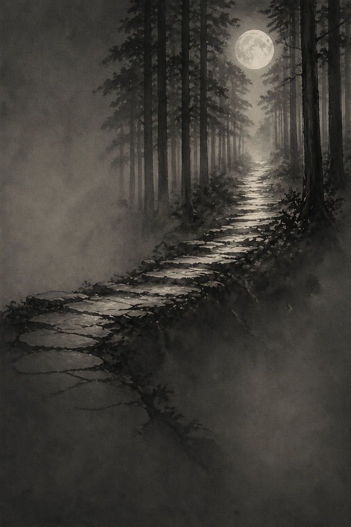 静寂の巡礼 ― 熊野古道 水墨三景  /  Pilgrimage of Silence — Kumano Kodo Sumi-e Trilogy