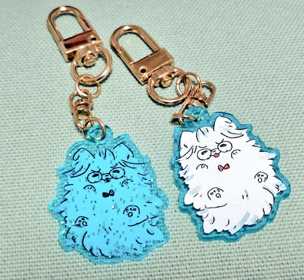 もふりんアクリルキーホルダー